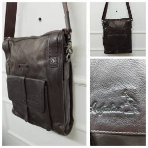 袋鼠牌真皮實用袋Augtarlion genuine leather bag