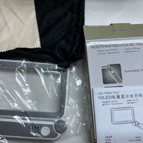 全新高清有led 燈老人放大鏡老花閱讀New magnifing glass reading enlarge led lig...