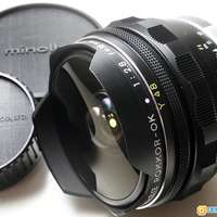 Minolta 名鏡16mm f2.8MC(全金屬版)魚眼與Leica Elmarit-R 16/2.8為真正兄弟鏡 勁利...
