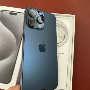 iPhone 15 Pro Max 256Gb 藍色 100%新
