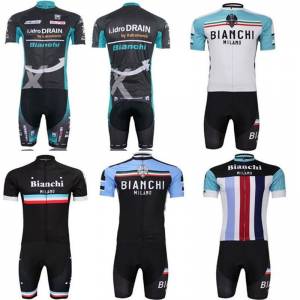 貨到付款 團購啦😍2024 Bianchi新款 Cycling Jersey單車騎行服男短袖套裝
