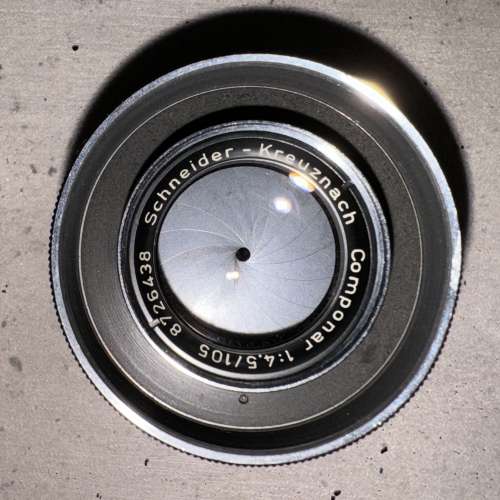 罕有！Schneider-Kreuznachn Componar 1:4.5/105