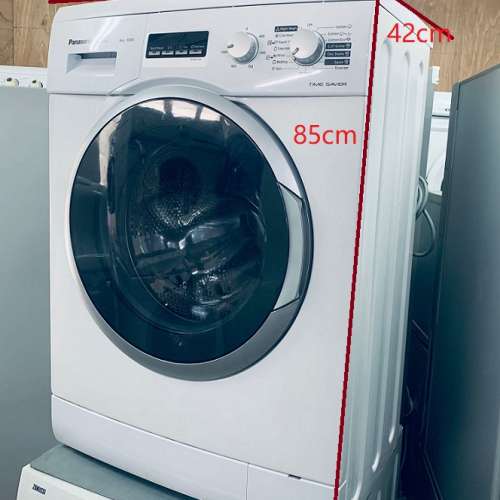 二手前置式 洗衣機 PANASONIC 樂聲 薄身型 1000轉 6KG 95%新 包送及安裝(包保用)**...