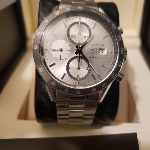 Tag heuer carrera cv2011淨錶連盒