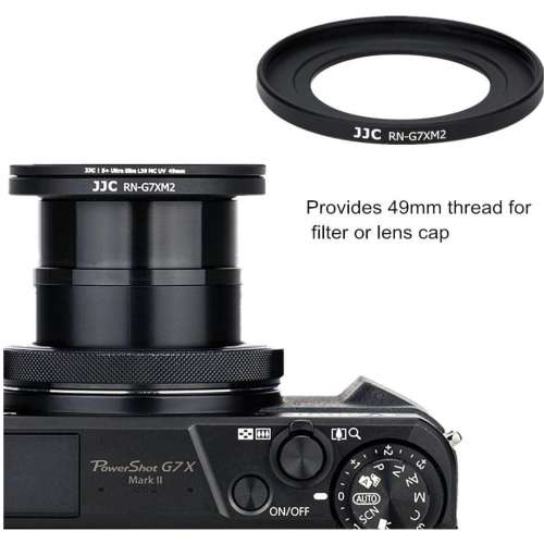 清貨大特價 全新 CANON 佳能 PowerShot G7 X Mark III G7X M2 G5X 適用 JJC 濾鏡轉...