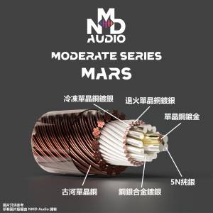 ！多層結構！Mars 火星 五種銅+純銀 耳機升級線 (MMCX / 2 pin -- 2.5 / 3.5 / 4.4)...