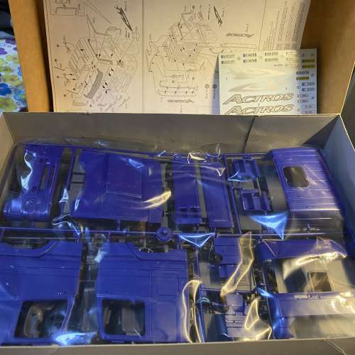 伊達雷利貨櫃車模型平治 ITALERI 1/24 Benz Actros 1854 LS V8  T3824