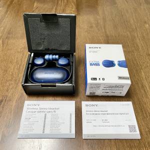 (全新、行貨) SONY系列 重低音無線藍牙耳機 (WF-XB700)
