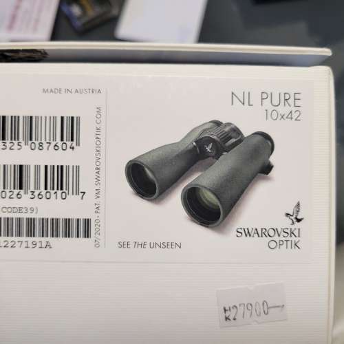 Swarovski NL Pure 10x42 望遠鏡 + Forhead Rest