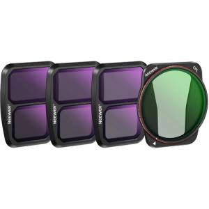 Neewer ND16, ND32, ND64 & CPL Filter Set for DJI Air 3 (4-Pack)