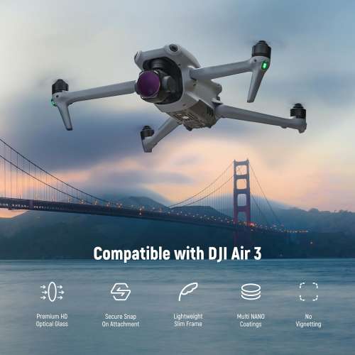 Neewer ND8/PL, ND16/PL, ND32/PL, ND64/PL Polarizer Neutral Density Filter Kit