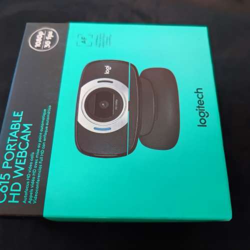 全新未開封 Logitech HD Laptop Webcam C615 1080p Camera 視像鏡頭