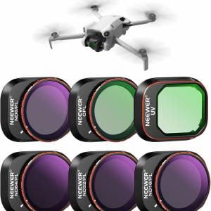 NEEWER UV, CPL, ND/PL Filter Set For DJI Air 3 (6-Pack)