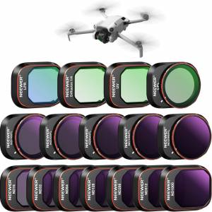 NEEWER ND & CPL & Effect Filter Set For DJI Mini 4 Pro (16-Pack) FL-A33