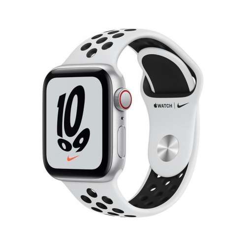 全新Apple Watch Nike SE 1 40mm GPS + 流動網絡 太空灰 /銀色 Nike運動錶帶  香港行...