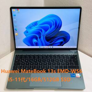 Huawei MateBook 13S EMD-W56 (i5-11代/16GB/512GB SSD)觸控式屏幕