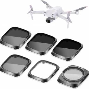 NEEWER UV, CPL, ND4, ND8, ND16 and ND32Filter Set For DJI AIR 2S (6-Pack)