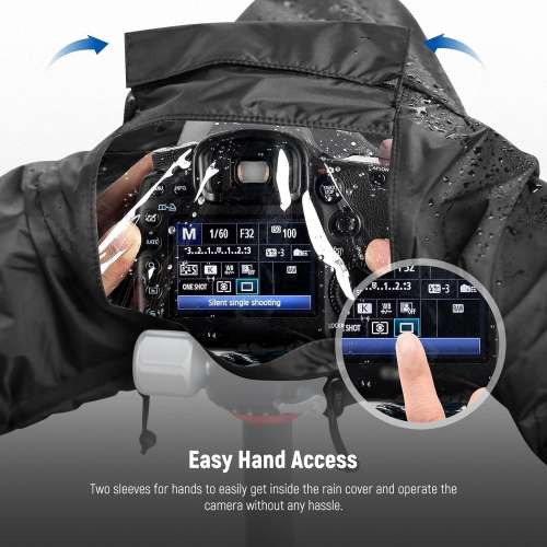 Neewer PB008 Camera Rain Cover For DSLR / Mirrorless Camera (Mini)