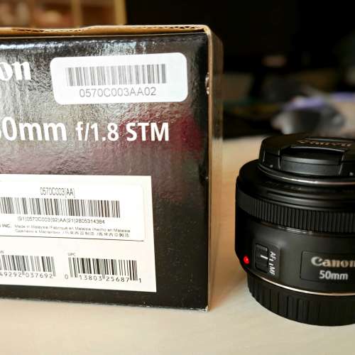 Canon EF 50mm f1.8 STM