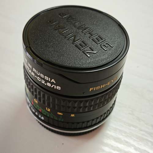 ZENITAR 16mm f/2.8 fisheye (for canon EF mount)