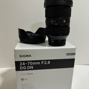 Sigma 24-70mm f2.8 dg dn art Sony