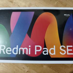 國行大陸版全新未開封小米Redmi Pad SE 6+128GB灰色Wifi，無購買單