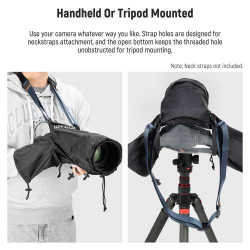 Neewer PB003 Camera Rain Cover for DSLR/Mirrorless Camera (Small)
