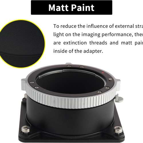 XPIMAGE Canon EF Lens To Freefly Ember S5K High Speed Cinema Camera Mount