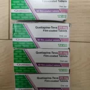 Quetiapine-Teva 25mg (60 tablets)