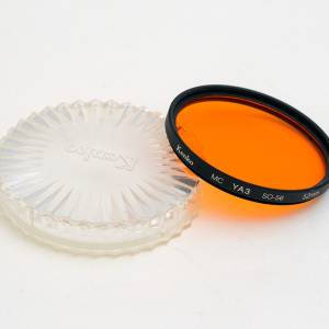 Kenko MC Orange YA3 filter 52mm 黑白攝影用