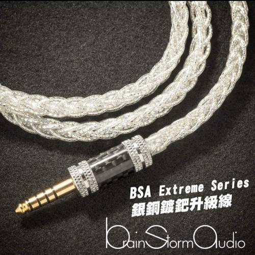 BSA 銀銅鍍鈀升級線 4.4+2pin