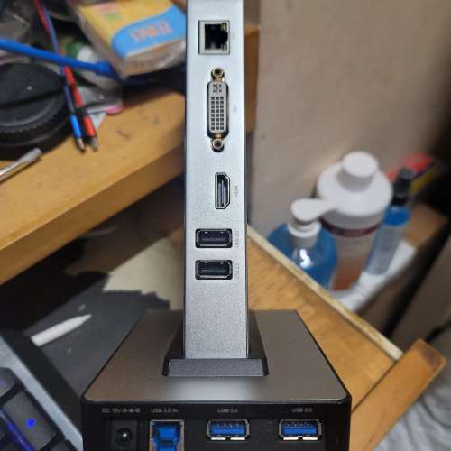 Computer USB 3.0 Docking HDMI, DVI, LAN note,