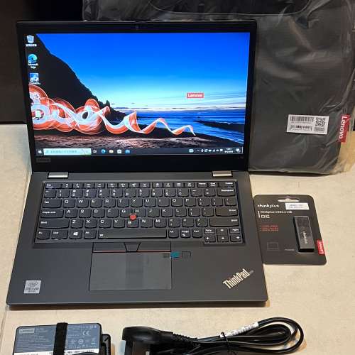 真 95%新 Lenovo Thinkpad L13, 10代 i5-10310U vPro, 16GB, 新512G SSD, Win10 PRO...