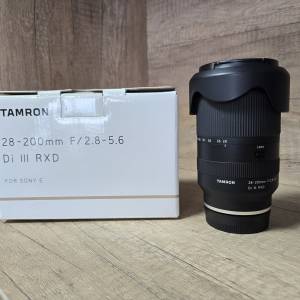 Tamron 28-200mm f/2.8-5.6- Di III RXD Sony FE Mount 送PRO TANLE MRC UV filter