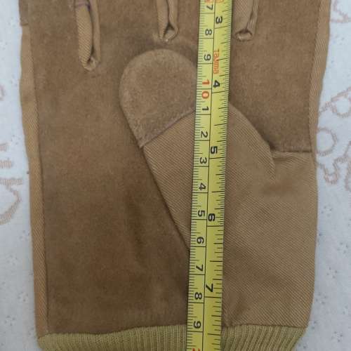 全新 淺啡色燒焊手套一對 勞工手套 燒焊手襪 建築手套 野營燒烤手套 耐磨 耐熱 寵物...