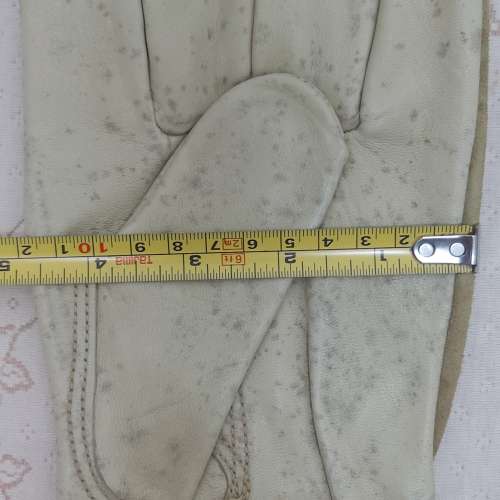 全新 米色+啡色全皮燒焊手套 勞工手套 燒焊手襪 建築手套 野營燒烤手套 耐磨 耐熱 ...