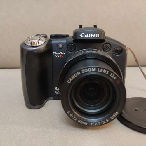 Canon PowerShot S5 IS 新淨CCD相機 數碼相機 12倍防震長鏡 有擰MON反MON 旅行便攝...
