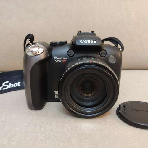 Canon PowerShot SX10 IS新淨有盒CCD相機 CCD camera 20倍等效28-560mm廣角長焦鏡 ...