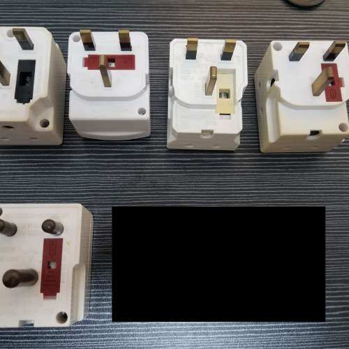 新舊 萬能插頭 插蘇 2扁腳 13A 三方脚 15A 三大圓脚 5A 三小圓脚 香港版本 插頭 插...