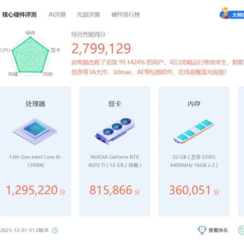 Gigabyte Aorus RTX 4070Ti MASTER