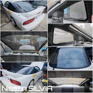 Nissan Silvia S13 S14 S15 濾光窗網太陽擋