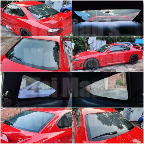 Nissan Silvia S13 S14 S15 濾光窗網太陽擋