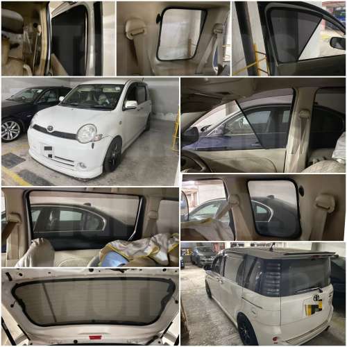 Sienta NCP80 NCP81 全車磁石濾光窗網太陽擋