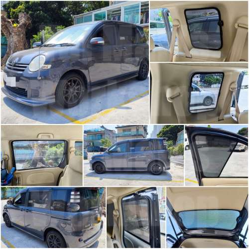 Sienta NCP80 NCP81 全車磁石濾光窗網太陽擋