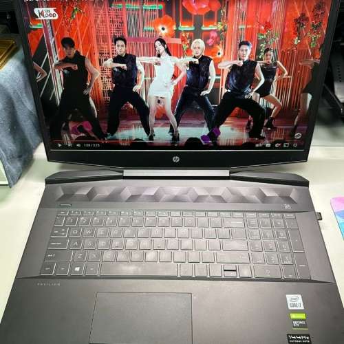 HP Pavilion 17" i7 10750H GTX 1650 Gaming Laptop cd1017tx 中階 電競 手提電腦