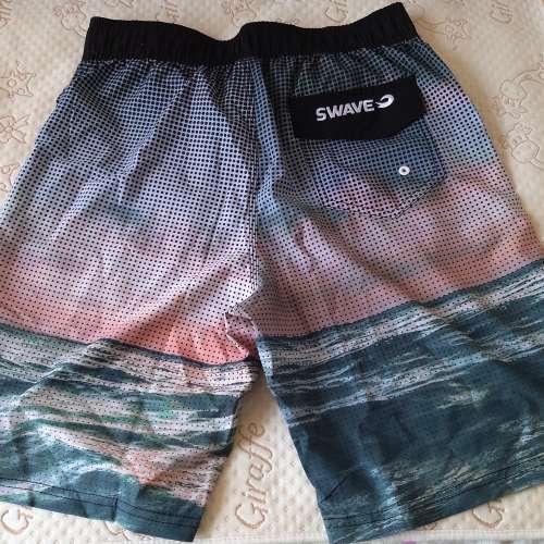 全新沙灘褲 短褲 運動褲 休閒褲 跑步褲 波褲