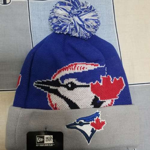 NEW ERA 59FIFTYxMLB Major League Baseball Toronto Blue Jays Knit Beanie Hat Cap...