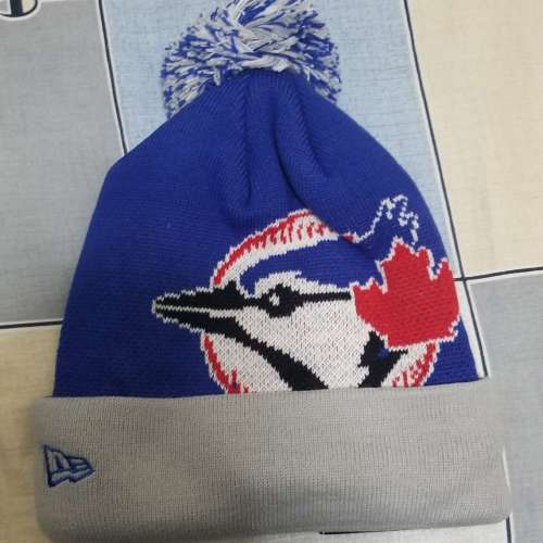 NEW ERA 59FIFTYxMLB Major League Baseball Toronto Blue Jays Knit Beanie Hat Cap...