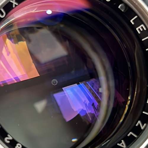 Leica Summilux-M 50mm f1.4 Ver.1 Silver Reverse Scallop lens