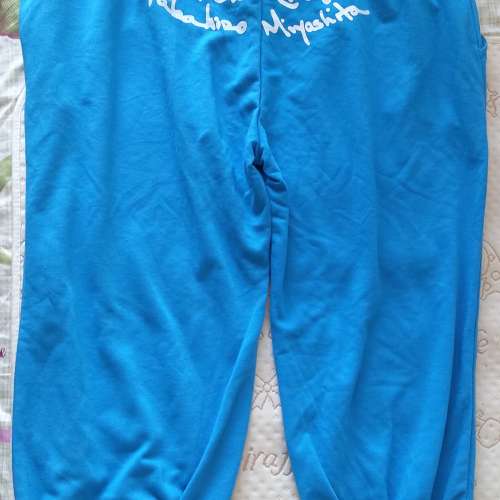 藍色七分褲 短褲 運動褲 休閒褲 跑步褲 波褲 瑜伽褲